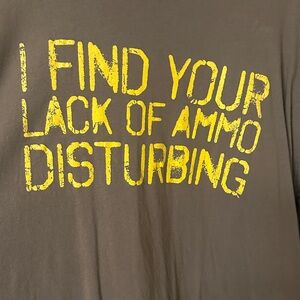 Grunt Style Brown-green Tee with Yellow Graphic